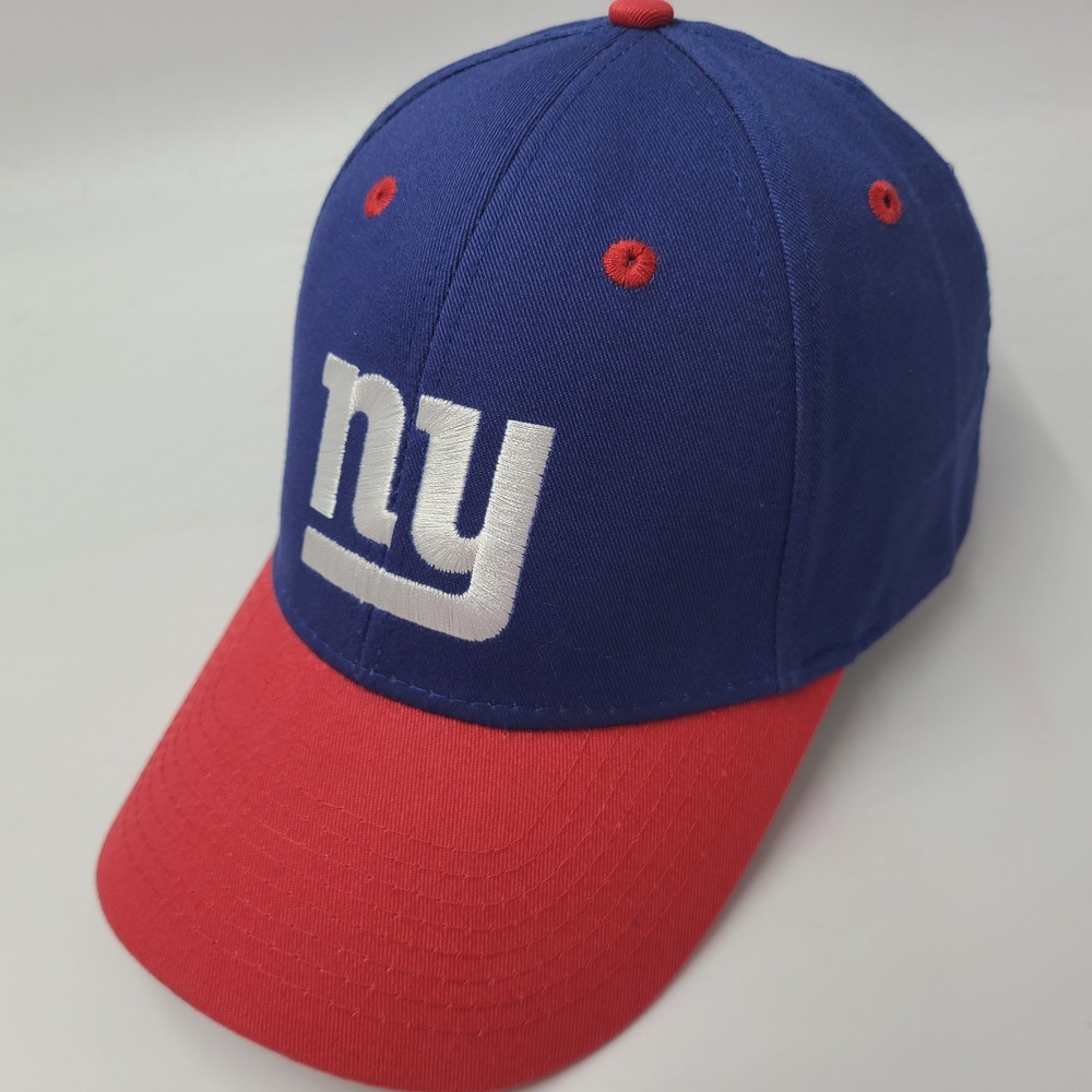 New York Giants Hat Adjustable Blue Red White NFL Football Log Casual Cotton Men